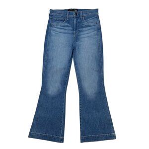 Veronica Beard Carson Jeans 28 Mystic Blue Flare High Rise